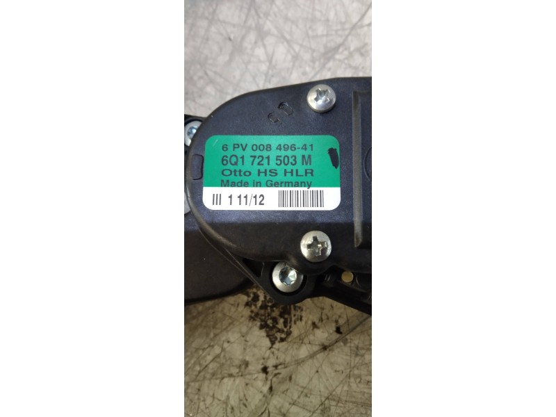 Recambio de potenciometro pedal para audi a1 sportback (8xa) ambition referencia OEM IAM 6PV00849641 6Q1721503M 