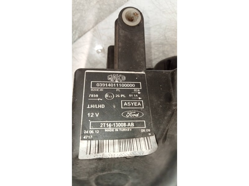 Recambio de faro derecho para ford transit connect (tc7) furgón (2006) referencia OEM IAM 2T1413008AB  