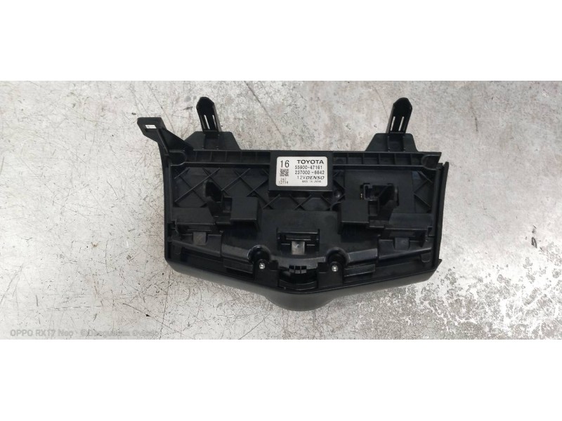 Recambio de mando calefaccion / aire acondicionado para toyota prius+ advance referencia OEM IAM 5590047161 2370006642 