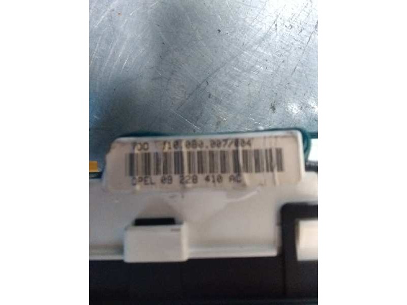 Recambio de cuadro instrumentos para opel omega b 2.5 turbodiesel (x 25 td / u 25 td / l93) referencia OEM IAM 110080007004 0922