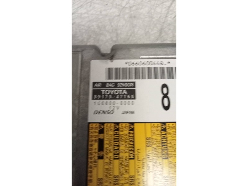 Recambio de kit airbag para toyota prius+ advance referencia OEM IAM 8917047760 1508006060 
