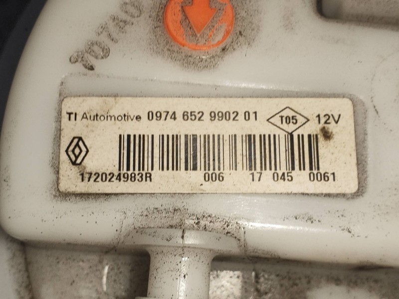 Recambio de bomba combustible para dacia duster ii comfort referencia OEM IAM 172024983R 09746529902 