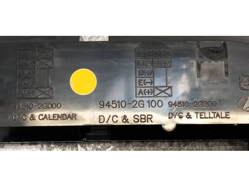 Recambio de pantalla multifuncion para kia magentis active referencia OEM IAM 945102G100 945102G000 945102G200 