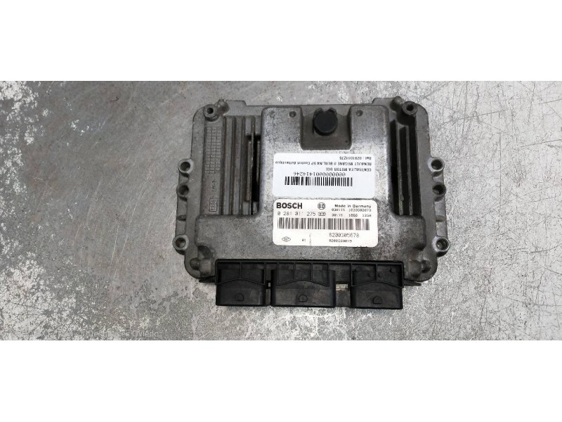 Recambio de centralita motor uce para renault megane ii berlina 5p confort authentique referencia OEM IAM 0281011275 8200305678 