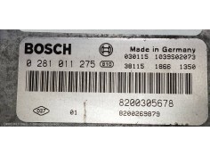 Recambio de centralita motor uce para renault megane ii berlina 5p confort authentique referencia OEM IAM 0281011275 8200305678  2