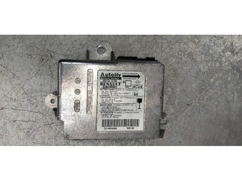 Recambio de kit airbag para renault megane ii berlina 5p confort authentique referencia OEM IAM   