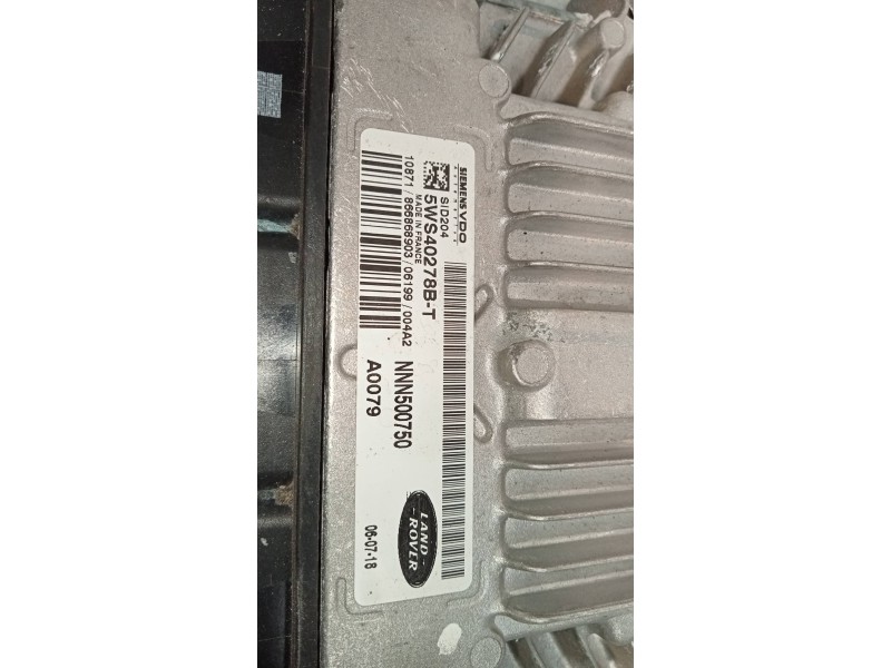 Recambio de centralita motor uce para land rover range rover sport v6 td hse referencia OEM IAM 5WS40278BT  