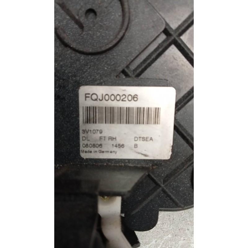 Recambio de motor cierre centralizado delantero derecho para land rover range rover sport v6 td hse referencia OEM IAM FQJ000206