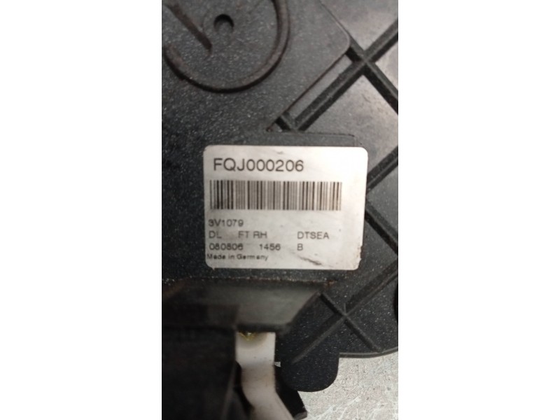 Recambio de motor cierre centralizado delantero derecho para land rover range rover sport v6 td hse referencia OEM IAM FQJ000206