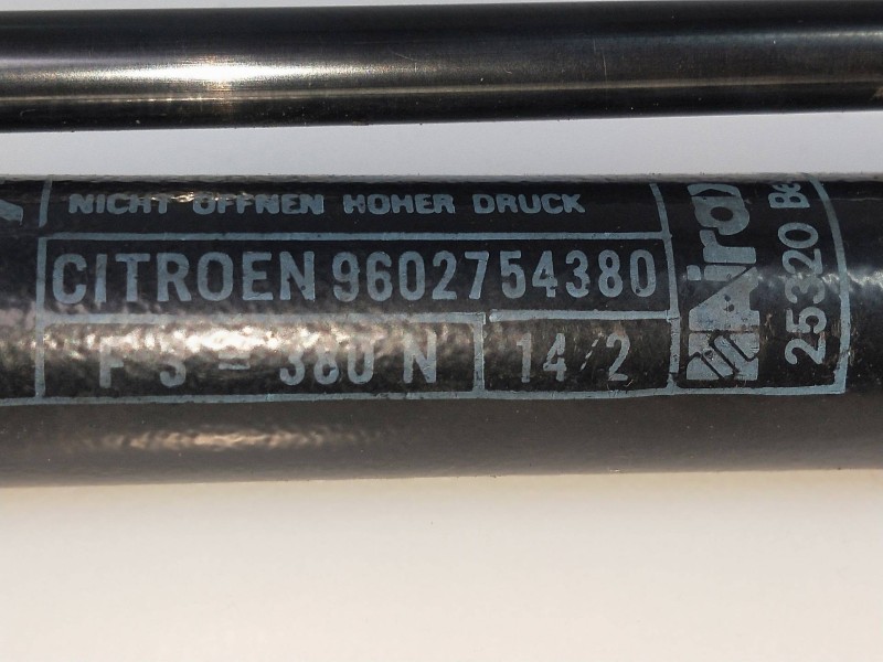 Recambio de amortiguadores maletero / porton para citroen zx 1.9 d avantage referencia OEM IAM 9602754380  