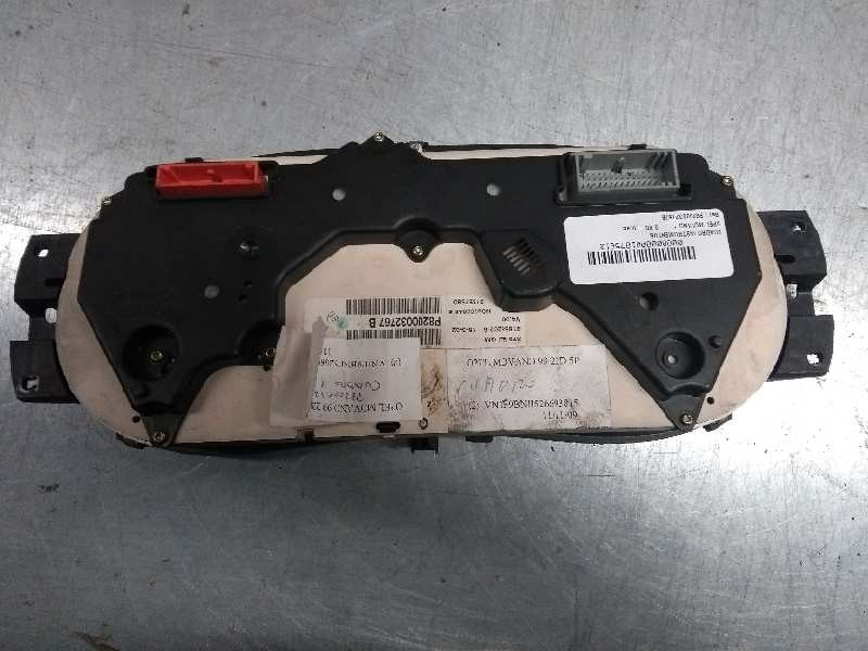 Recambio de cuadro instrumentos para opel movano referencia OEM IAM P8200032767B NS07528455 