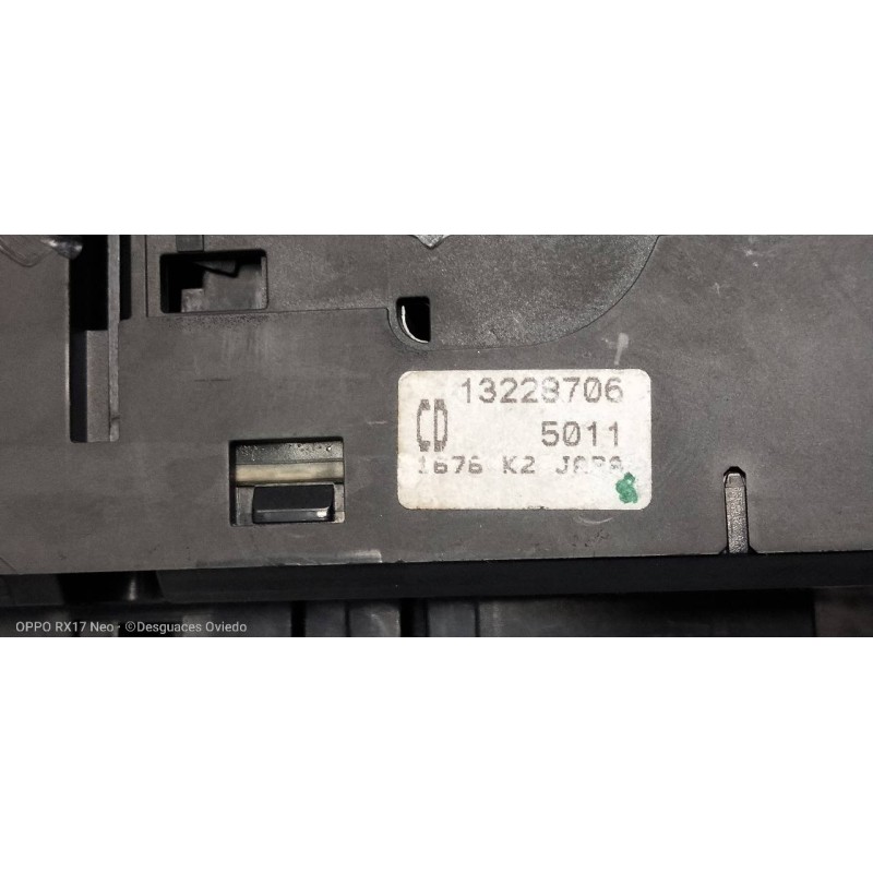 Recambio de mando elevalunas delantero izquierdo para opel astra h ber. edition referencia OEM IAM 13228706  