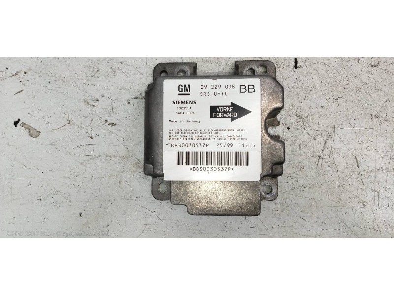 Recambio de kit airbag para opel corsa b viva referencia OEM IAM   