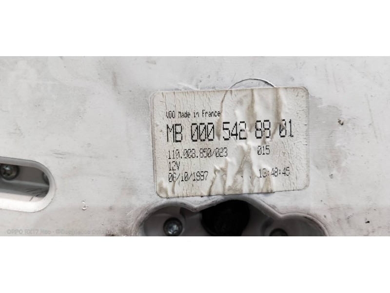Recambio de cuadro instrumentos para mercedes clase v (w638) v 230 turbodiesel (638.274) referencia OEM IAM MB0005428801 1100088