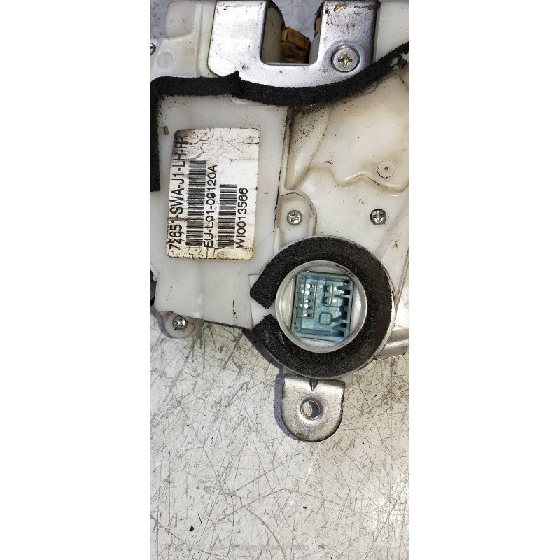 Recambio de motor cierre centralizado trasero izquierdo para honda cr-v (re) comfort referencia OEM IAM 72651SWAJ1  