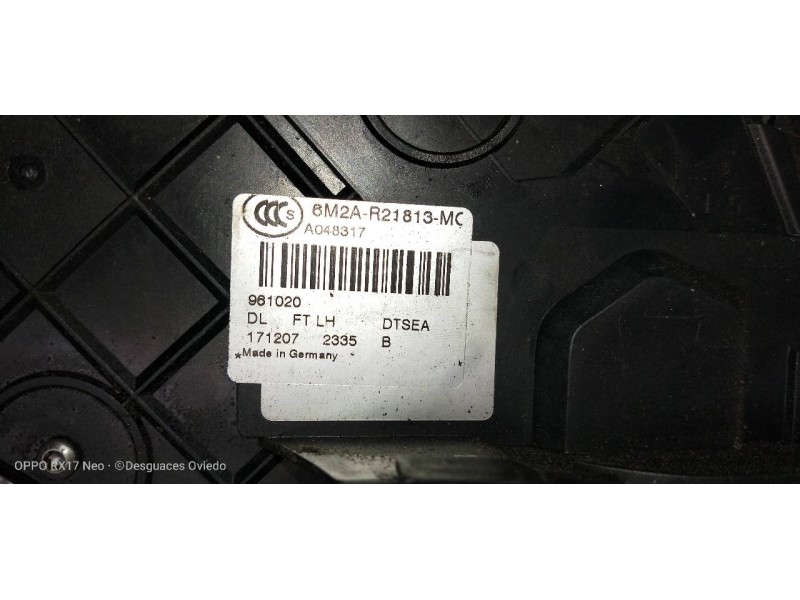 Recambio de motor cierre centralizado delantero izquierdo para ford mondeo ber. (ca2) ghia x referencia OEM IAM 6M2AR21813MC  