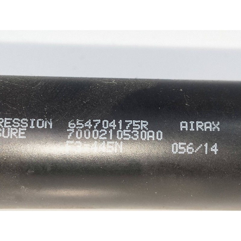 Recambio de amortiguadores capo para dacia dokker 1.5 dci diesel fap cat referencia OEM IAM 654704175R  