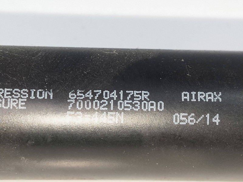 Recambio de amortiguadores capo para dacia dokker 1.5 dci diesel fap cat referencia OEM IAM 654704175R  