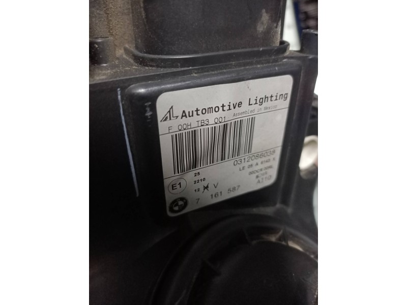 Recambio de faro izquierdo para bmw x5 (e70) 3.0si referencia OEM IAM 7161587  XENON Recambio de faro izquierdo para bmw x5 (e70) 3.0si referencia OEM IAM 7161587  XENON