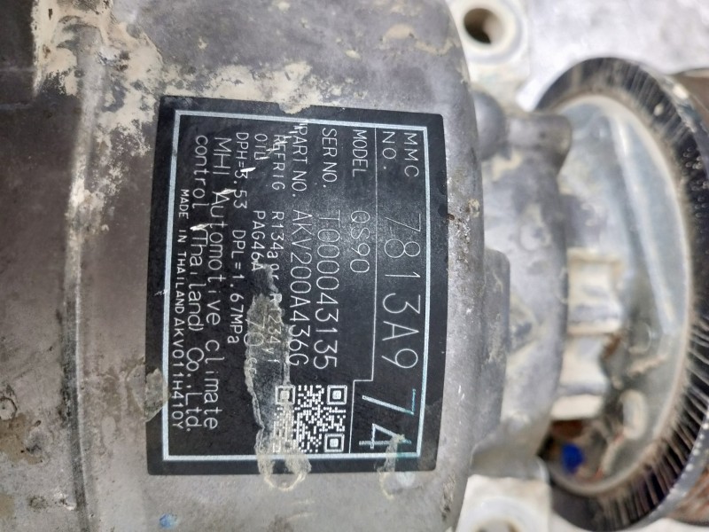 Recambio de compresor aire acondicionado para mitsubishi asx (ga0w) motion 2wd referencia OEM IAM 7813A9 AKV200A436G 