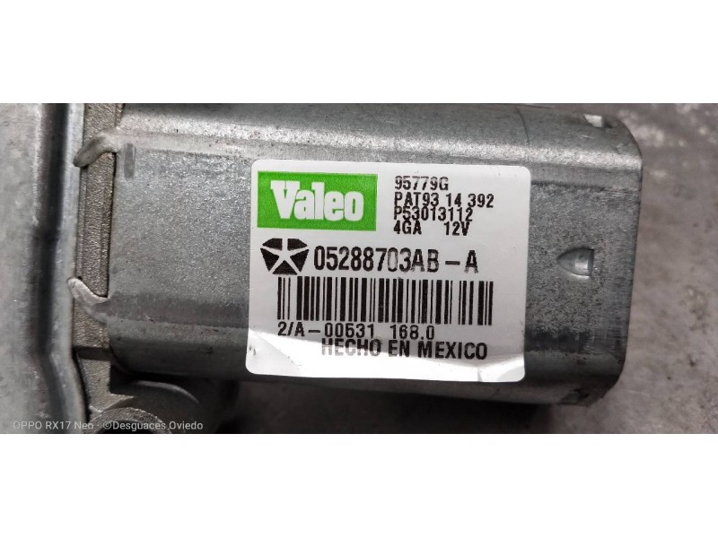 Recambio de motor limpia trasero para chrysler pt cruiser (pt) 2.0 classic referencia OEM IAM 05288703AB  