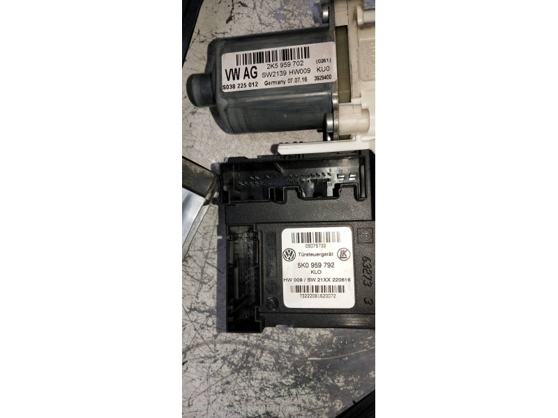 Recambio de elevalunas delantero derecho para volkswagen caddy furgón/kombi maxi kombi bmt referencia OEM IAM   