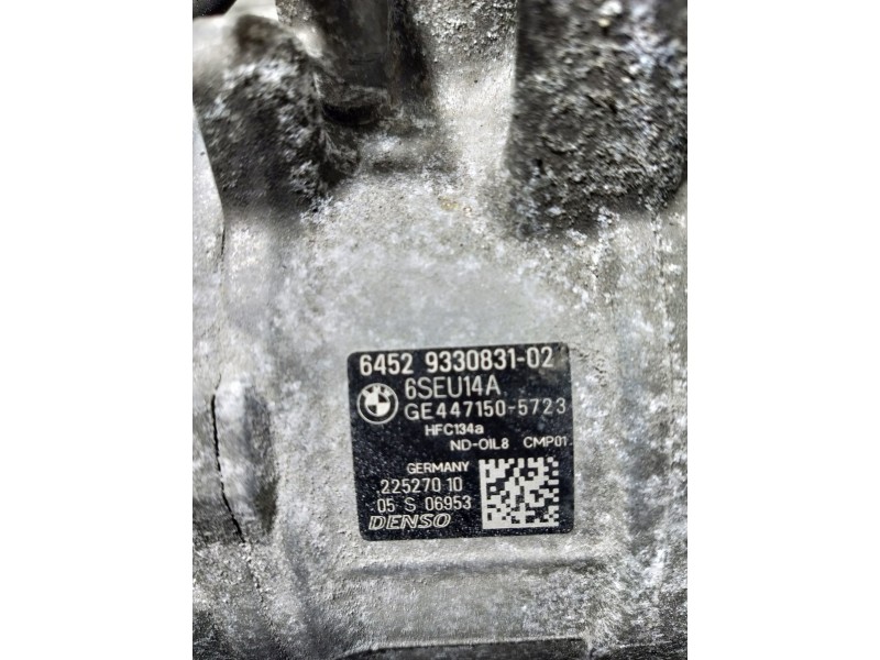 Recambio de compresor aire acondicionado para bmw serie 4 coupe (f32) 435d xdrive referencia OEM IAM 4471505723 6452933083102 6S