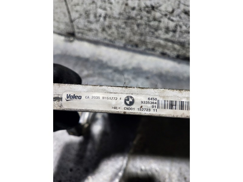 Recambio de condensador / radiador aire acondicionado para bmw serie 4 coupe (f32) 435d xdrive referencia OEM IAM 6450933536401 
