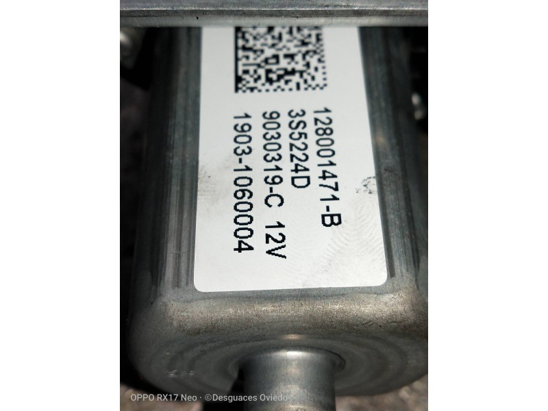 Recambio de elevalunas delantero derecho para dacia duster ii comfort referencia OEM IAM 128001471B  