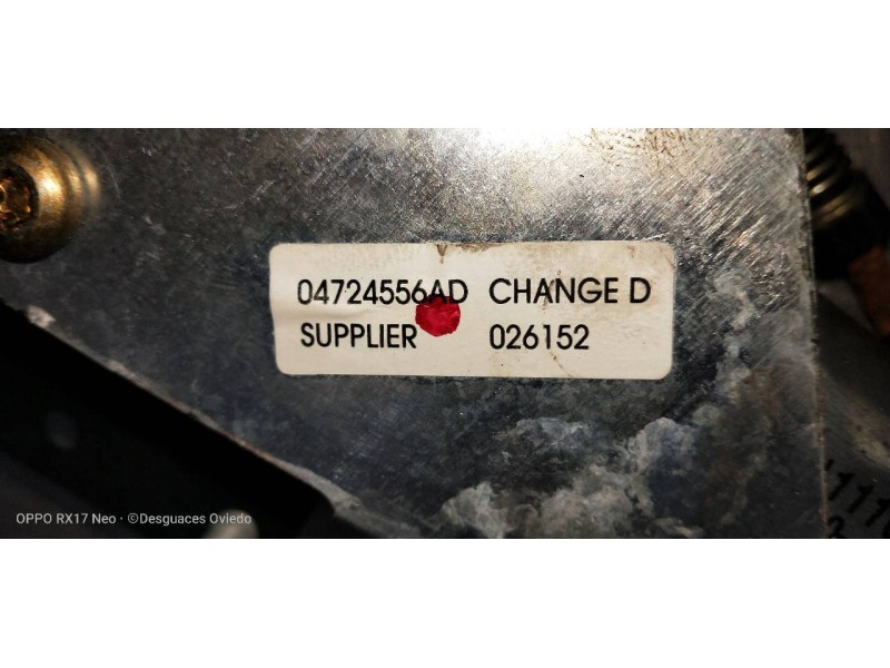 Recambio de elevalunas delantero derecho para chrysler pt cruiser (pt) 2.0 classic referencia OEM IAM 04724556AD  5P