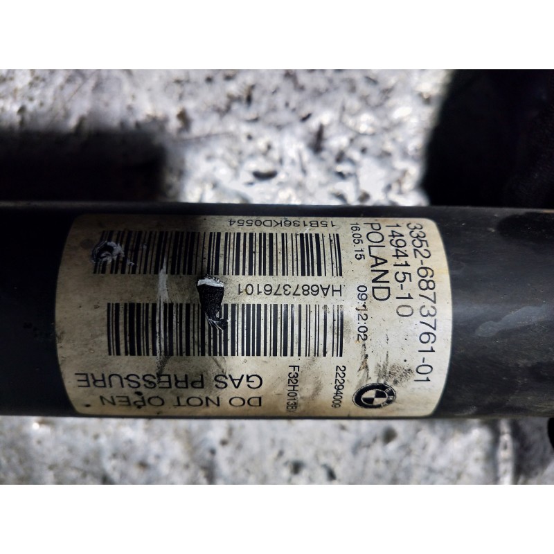 Recambio de amortiguador trasero izquierdo para bmw serie 4 coupe (f32) 435d xdrive referencia OEM IAM 3352687376101  