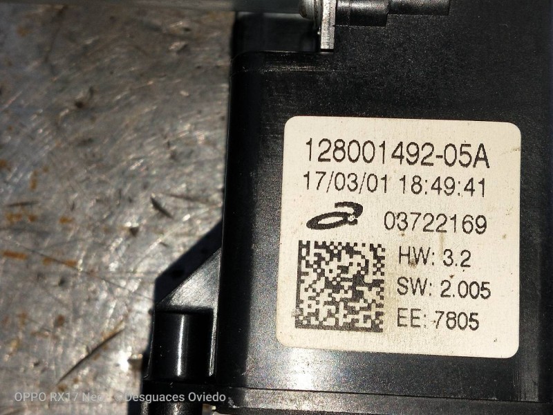 Recambio de elevalunas delantero izquierdo para dacia duster ii comfort referencia OEM IAM 12800149205A  