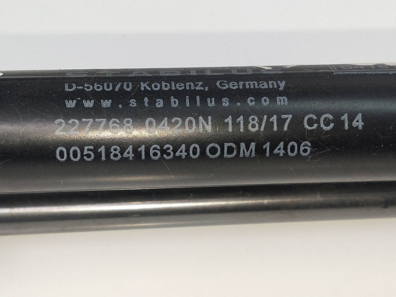 Recambio de amortiguadores maletero / porton para fiat panda (319) 1.2 cat referencia OEM IAM 00518416340  