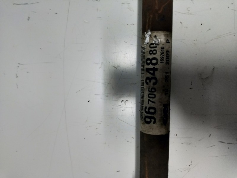 Recambio de transmision delantera izquierda para peugeot 206+ básico referencia OEM IAM 9670634880  