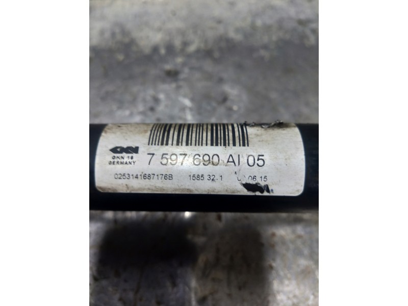 Recambio de transmision trasera derecha para bmw serie 4 coupe (f32) 435d xdrive referencia OEM IAM 7597690  