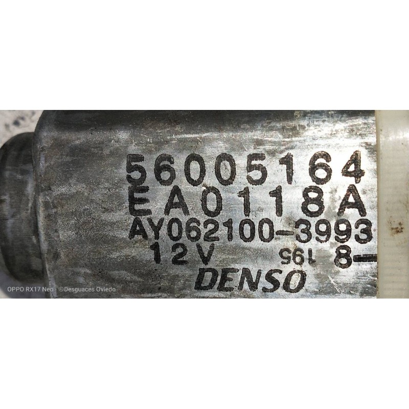 Recambio de elevalunas delantero derecho para jeep gr.cherokee (zj)/(z) 2.5 turbodiesel referencia OEM IAM 56005164 AY0621003993