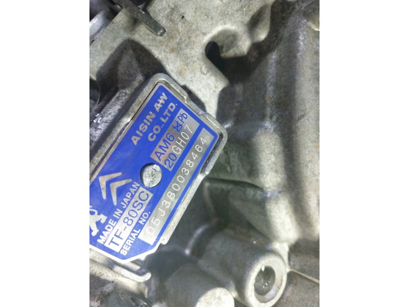 Recambio de caja cambios para peugeot 407 st confort pack referencia OEM IAM AM620GH07 05J380038464 AUTOMAT