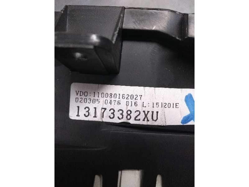 Recambio de cuadro instrumentos para opel meriva 1.6 16v referencia OEM IAM 110080162027 13173382XU 