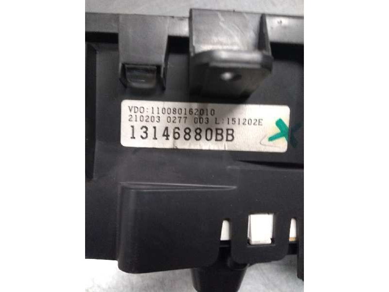 Recambio de cuadro instrumentos para opel meriva 1.6 16v referencia OEM IAM 110080162010 13146880BB 