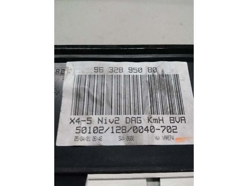 Recambio de cuadro instrumentos para citroen c5 berlina 3.0 v6 cat (xfx / es9j4s) referencia OEM IAM 9632895080 501021280040702 