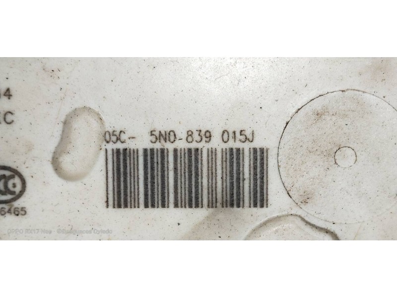 Recambio de motor cierre centralizado trasero izquierdo para volkswagen tiguan (5n2) sport 4motion bmt referencia OEM IAM 5N0839