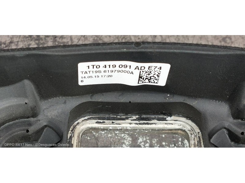Recambio de volante para volkswagen tiguan (5n2) sport 4motion bmt referencia OEM IAM 1T0419091AD  