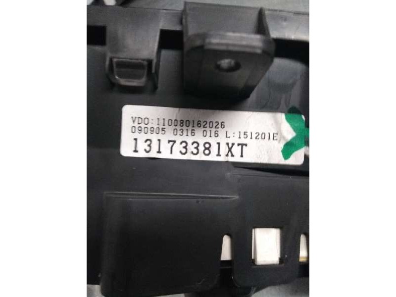 Recambio de cuadro instrumentos para opel meriva 1.7 16v cdti referencia OEM IAM 110080162026 13173381XT 