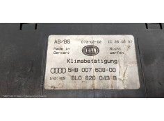 Recambio de mando calefaccion / aire acondicionado para audi a3 (8l) 1.8 20v referencia OEM IAM 8L0820043B 5HB00760800  2