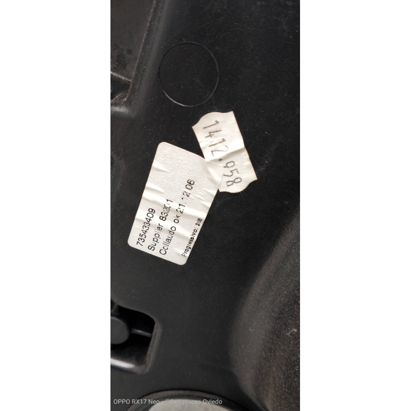 Recambio de elevalunas delantero izquierdo para lancia ypsilon (101) 1.3 multijet 16v platino (10.2006) referencia OEM IAM 73543