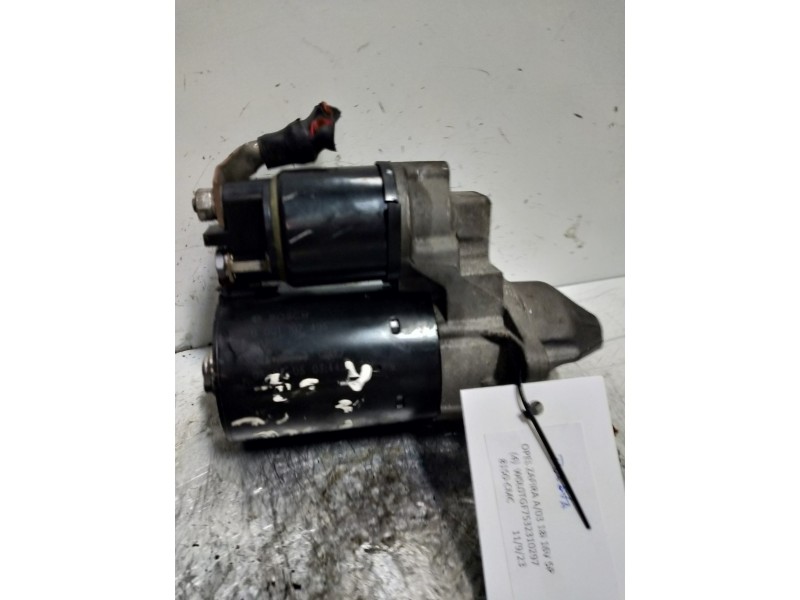 Recambio de motor arranque para opel zafira a elegance referencia OEM IAM 0001107405  