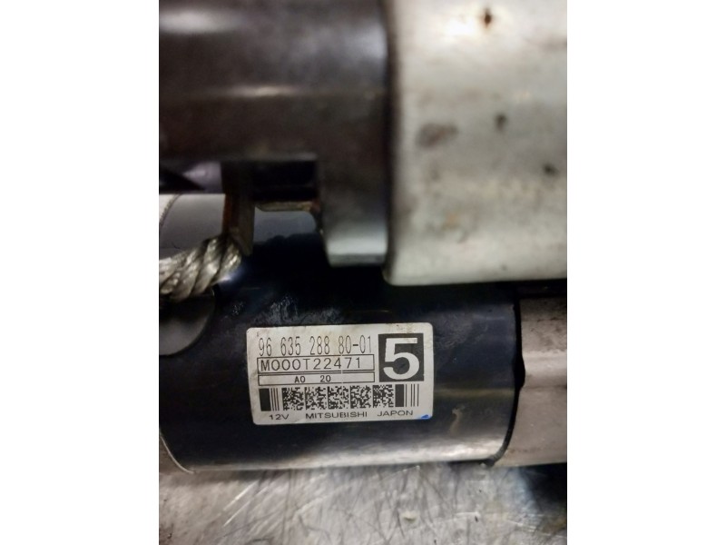 Recambio de motor arranque para peugeot 308 sport referencia OEM IAM 9663528880  