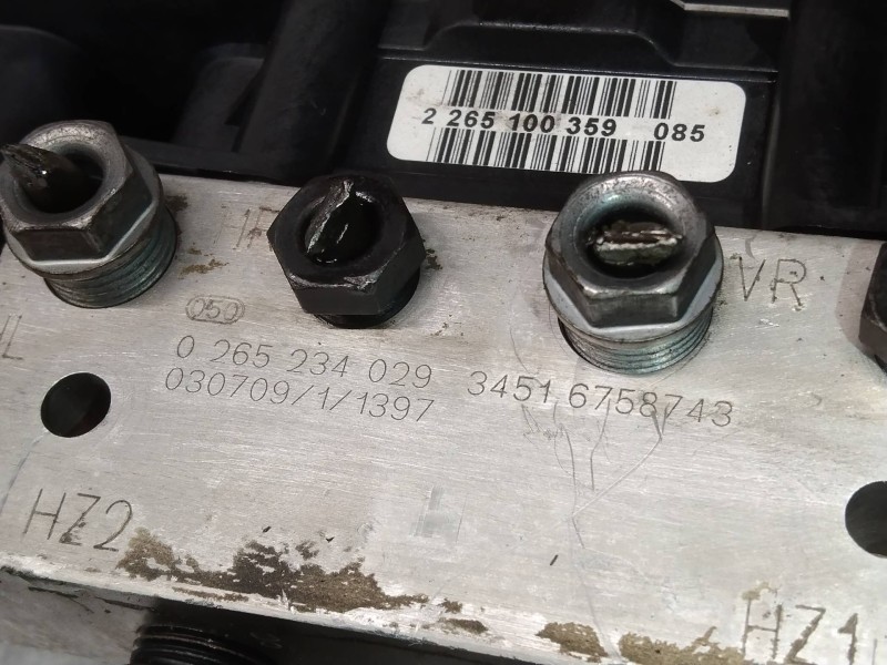 Recambio de abs para bmw serie 5 berlina (e60) 3.0 referencia OEM IAM 0265234029 34516758743 0265950315