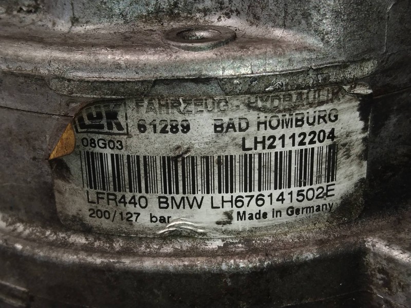 Recambio de bomba direccion para bmw serie 5 berlina (e60) 3.0 referencia OEM IAM 676141502E 2112204 