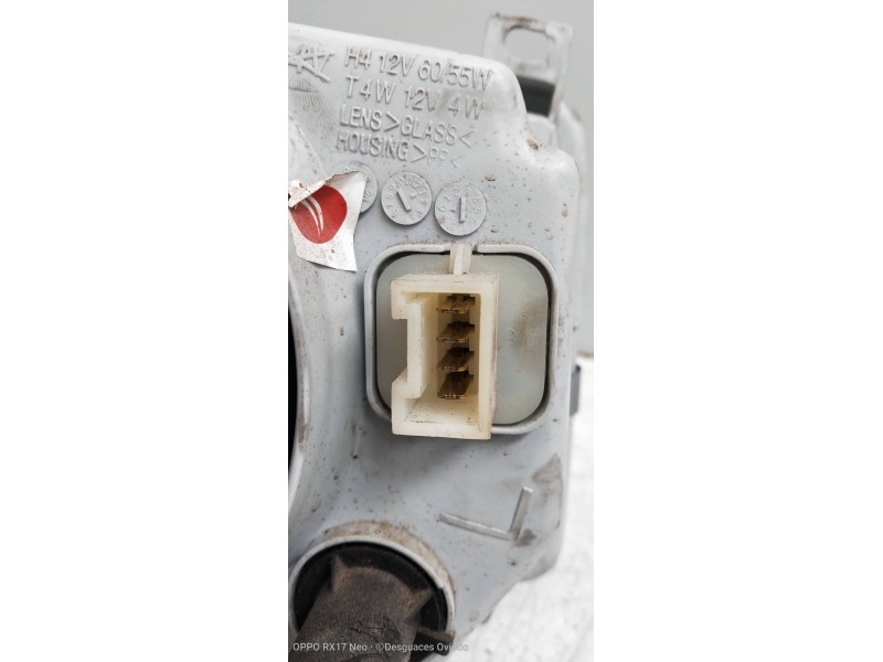 Recambio de faro izquierdo para seat ibiza gl referencia OEM IAM   